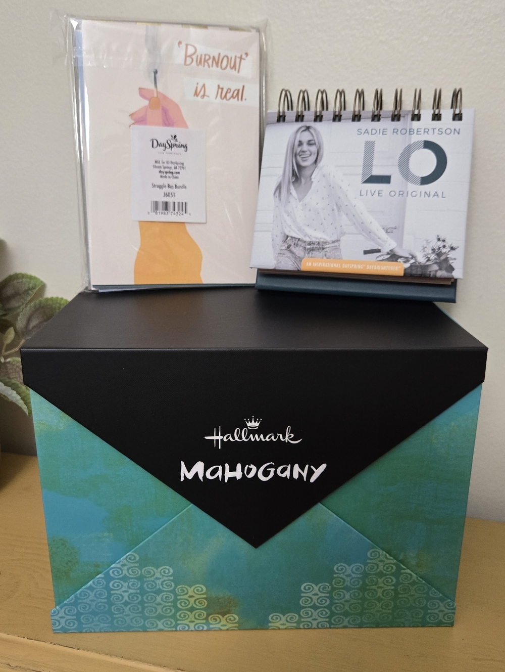 DaySpring/Hallmark Bundle With Sadie Roberston Flip Calendar And Fun Cards. New.